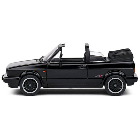 1992 Volkswagen Golf 1 Cabriolet Sportline Black 1/43 Diecast Model Car by Solido - Solido - ModelCars.com
