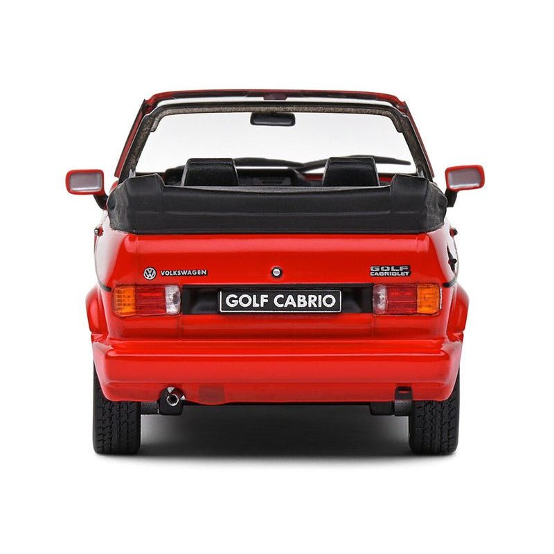1992 Volkswagen Golf 1 Cabriolet Sportline Tornado Red 1/43 Diecast Model Car by Solido - Solido - ModelCars.com