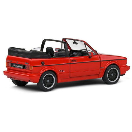 1992 Volkswagen Golf 1 Cabriolet Sportline Tornado Red 1/43 Diecast Model Car by Solido - Solido - ModelCars.com