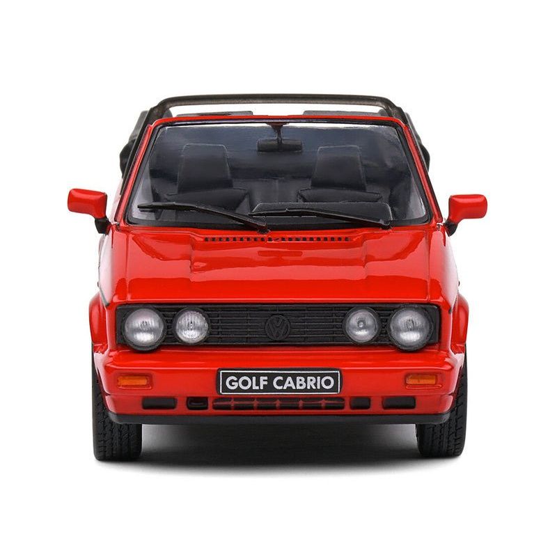 1992 Volkswagen Golf 1 Cabriolet Sportline Tornado Red 1/43 Diecast Model Car by Solido - Solido - ModelCars.com