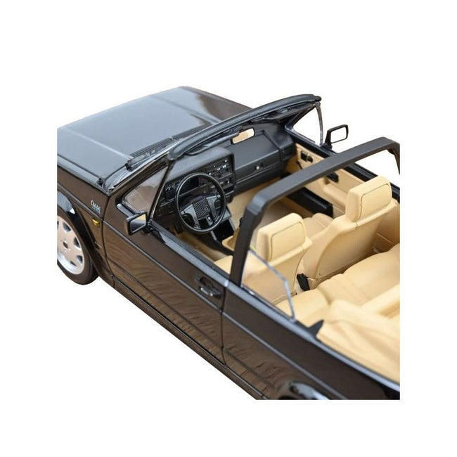 1992 Volkswagen Golf Cabriolet Black 1/18 Diecast Model Car by Norev-Norev-ModelCars.com