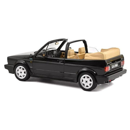 1992 Volkswagen Golf Cabriolet Black 1/18 Diecast Model Car by Norev - Norev - ModelCars.com