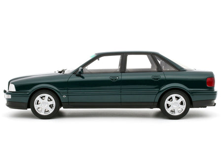 1993 Audi S2 Sedan Emerald Green Metallic Limited Edition to 2000 pieces Worldwide 1/18 Model Car by Otto Mobile-Otto Mobile-ModelCars.com