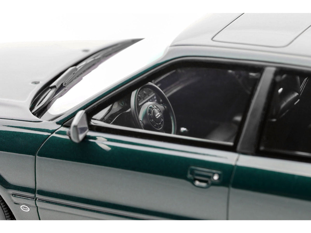 1993 Audi S2 Sedan Emerald Green Metallic Limited Edition to 2000 pieces Worldwide 1/18 Model Car by Otto Mobile-Otto Mobile-ModelCars.com