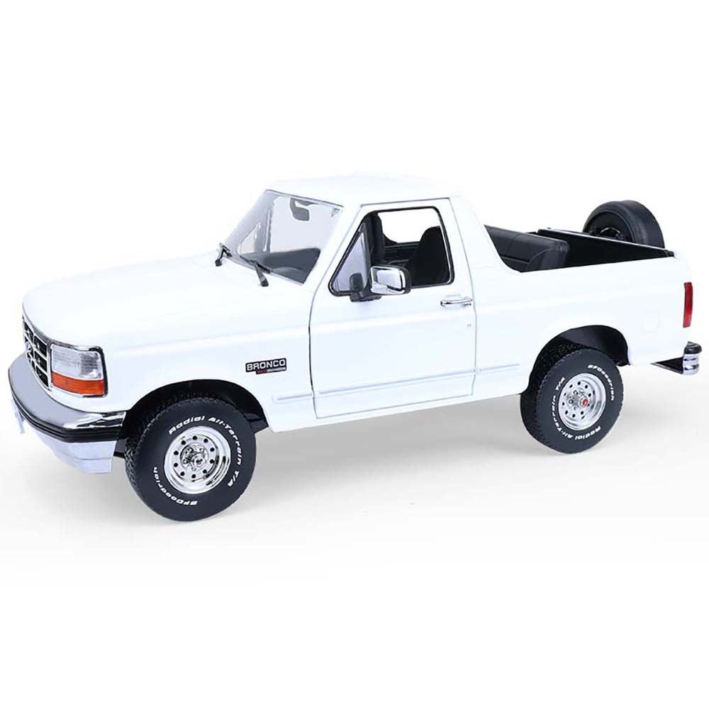 1993 Ford Bronco XLT Oxford White "Artisan Collection" 1/18 Diecast Model Car by Greenlight-Greenlight-ModelCars.com