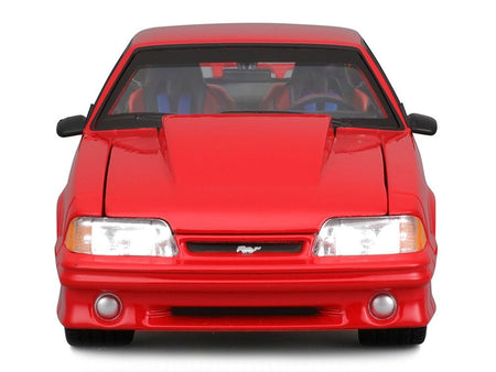 1993 Ford Mustang SVT Cobra Red "Classic Muscle" "Maisto Design" Series 1/24 Diecast Model Car by Maisto-Maisto-ModelCars.com