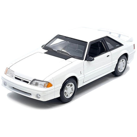 1993 Ford Mustang SVT Cobra White "Special Edition" Series 1/24 Diecast Model Car by Maisto - Maisto - ModelCars.com