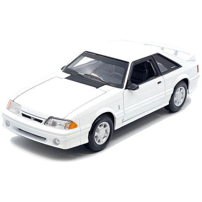 1993 Ford Mustang SVT Cobra White "Special Edition" Series 1/24 Diecast Model Car by Maisto - Maisto - ModelCars.com