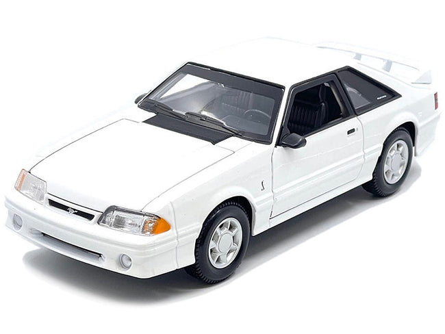 1993 Ford Mustang SVT Cobra White "Special Edition" Series 1/24 Diecast Model Car by Maisto-Maisto-ModelCars.com