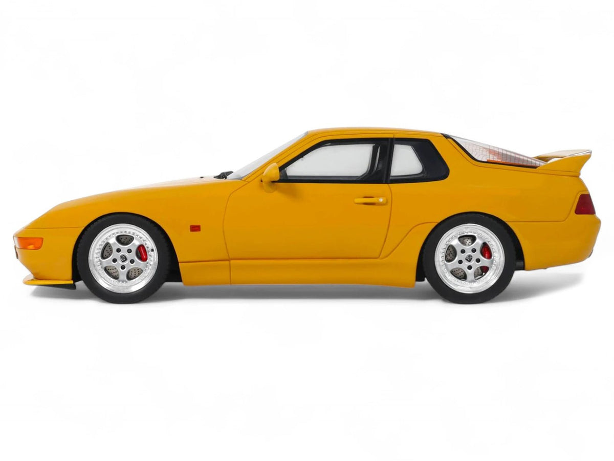 1993 Porsche 968 Turbo S Yellow 1/18 Model Car by GT Spirit-GT Spirit-ModelCars.com