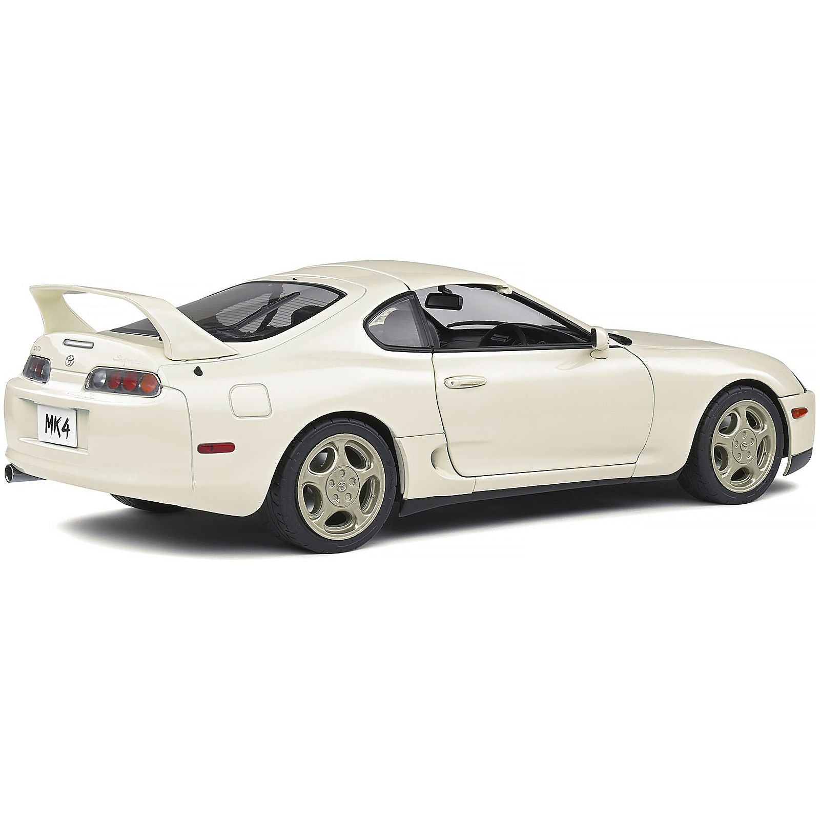 1993 Toyota Supra MK4 Convertible RHD (Right Hand Drive) White 1/18 Diecast Model Car by Solido - Solido - ModelCars.com