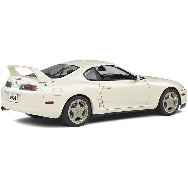 1993 Toyota Supra MK4 Convertible RHD (Right Hand Drive) White 1/18 Diecast Model Car by Solido - Solido - ModelCars.com