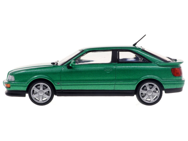 1994 Audi Coupe S2 Cricket Green Metallic 1/43 Diecast Model Car by Solido-Solido-ModelCars.com