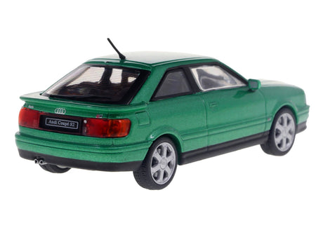 1994 Audi Coupe S2 Cricket Green Metallic 1/43 Diecast Model Car by Solido-Solido-ModelCars.com