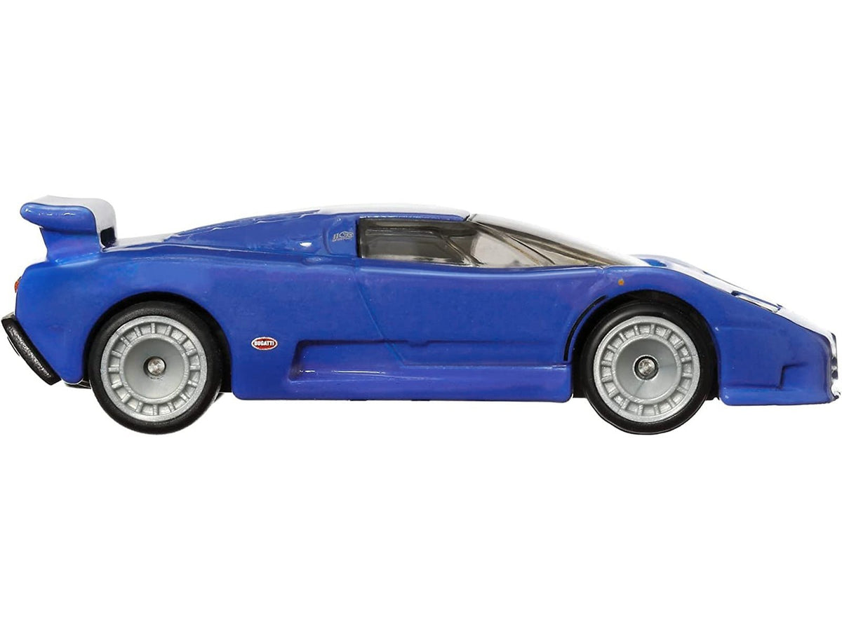 1994 Bugatti EB110 Blue "Exotic Envy" Series Diecast Model Car by Hot Wheels-Hotwheels-ModelCars.com