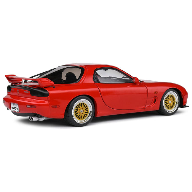 1994 Mazda RX7 Type RS (FD3S) RHD (Right Hand Drive) Vintage Red 1/18 Diecast Model Car by Solido - Solido - ModelCars.com