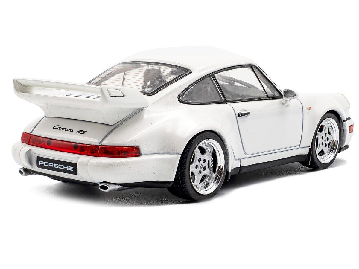 1994 Porsche 911 (964) RS 3.8 Grand Prix White 1/43 Diecast Model Car by Solido-Solido-ModelCars.com