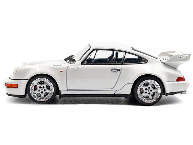 1994 Porsche 911 (964) RS 3.8 Grand Prix White 1/43 Diecast Model Car by Solido-Solido-ModelCars.com