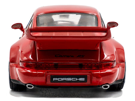 1994 Porsche 911 (964) RS 3.8 Guards Red 1/43 Diecast Model Car by Solido-Solido-ModelCars.com
