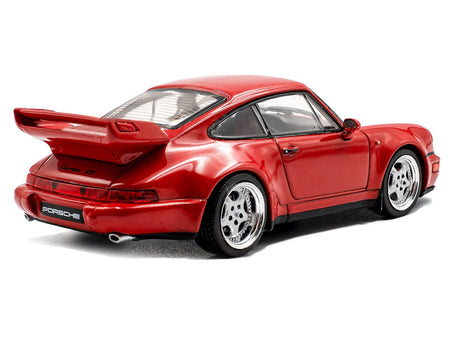 1994 Porsche 911 (964) RS 3.8 Guards Red 1/43 Diecast Model Car by Solido-Solido-ModelCars.com