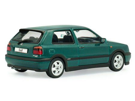 1994 Volkswagen Golf MKIII VR6 Dragon Green Pearl 1/43 Diecast Model Car by Solido-Solido-ModelCars.com