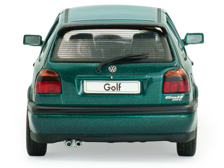 1994 Volkswagen Golf MKIII VR6 Dragon Green Pearl 1/43 Diecast Model Car by Solido-Solido-ModelCars.com