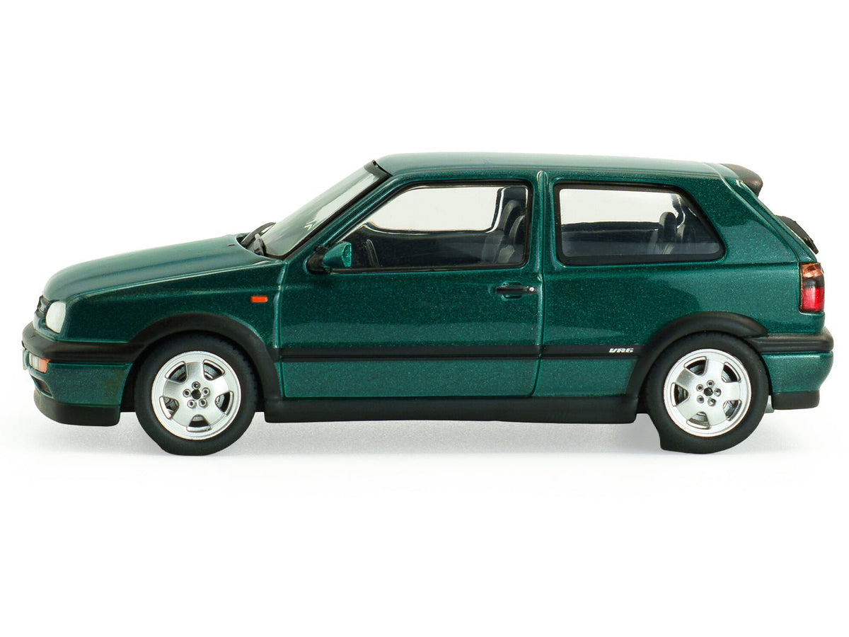 1994 Volkswagen Golf MKIII VR6 Dragon Green Pearl 1/43 Diecast Model Car by Solido-Solido-ModelCars.com
