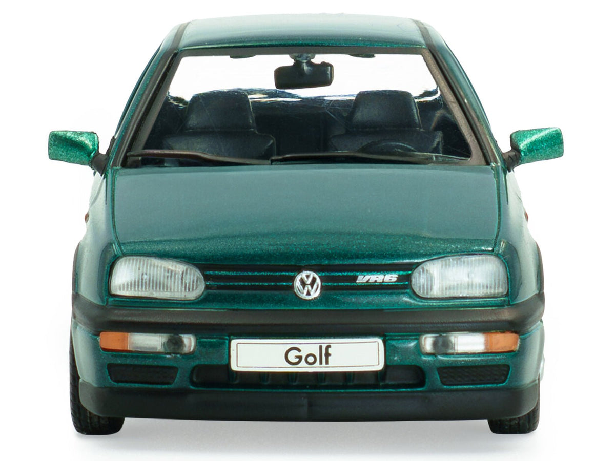 1994 Volkswagen Golf MKIII VR6 Dragon Green Pearl 1/43 Diecast Model Car by Solido-Solido-ModelCars.com