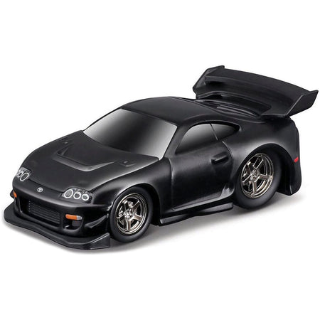 1995 - 97 Toyota Supra (MK4) Matt Black 1/64 Diecast Model Car by Muscle Machines - Muscle Machines - ModelCars.com