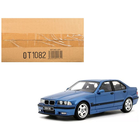 1995 BMW E36 M3 Estoril Blue Limited Edition to 3000 pieces Worldwide 1/18 Model Car by Otto Mobile - Otto Mobile - ModelCars.com