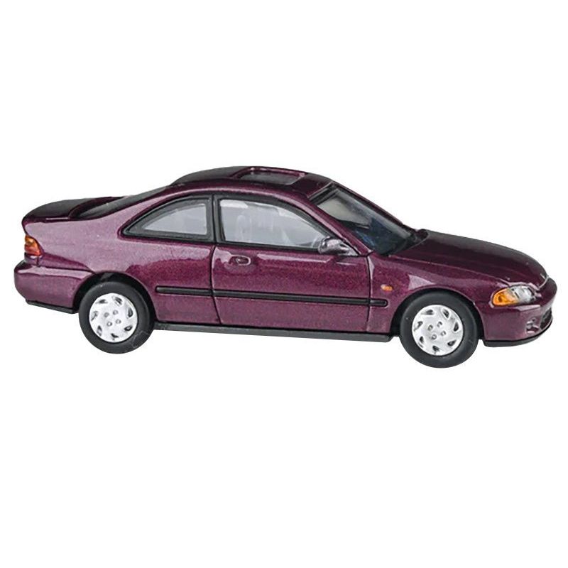 1995 Honda Civic Coupe EJ1 Camellia Red Metallic 1/64 Diecast Model Car by Paragon Models - Paragon - ModelCars.com
