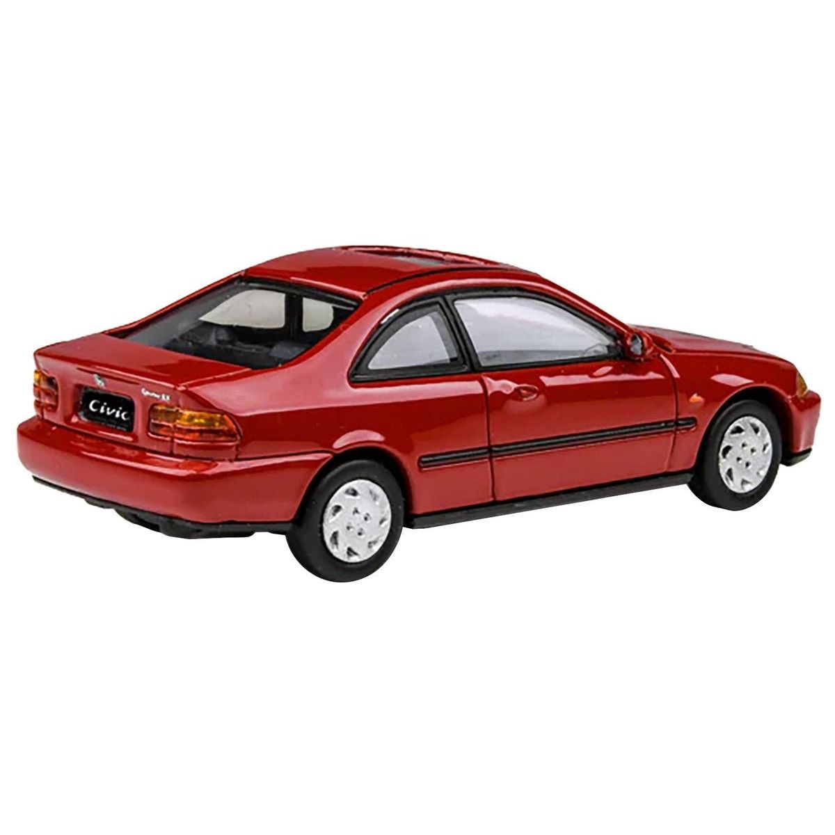 1995 Honda Civic Coupe EJ1 Milano Red 1/64 Diecast Model Car by Paragon Models - Paragon - ModelCars.com