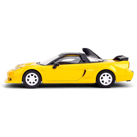 1995 Honda NSX-R GT RHD (Right Hand Drive) Yellow with Black Top "Collection" Series 1/64 Diecast Model Car by Majorette-Majorette-ModelCars.com