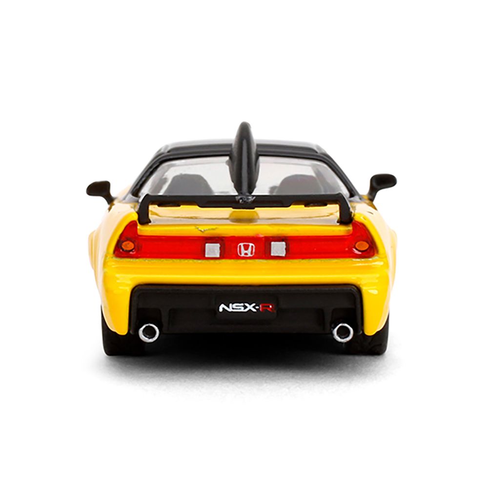 1995 Honda NSX-R GT RHD (Right Hand Drive) Yellow with Black Top "Collection" Series 1/64 Diecast Model Car by Majorette-Majorette-ModelCars.com