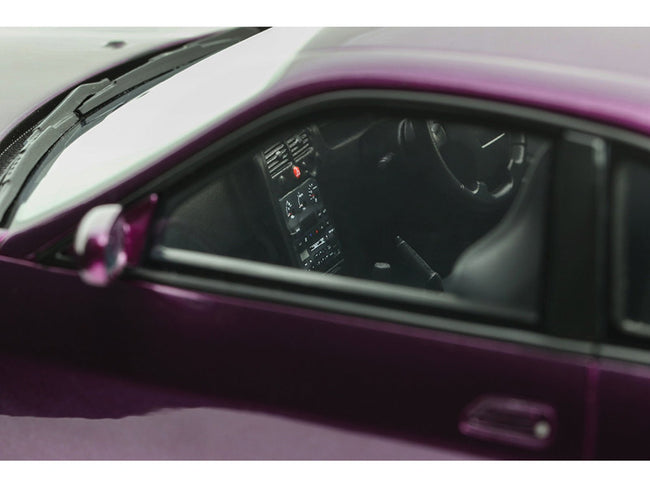 1995 Nissan Skyline GT-R (R33) V-SPEC RHD (Right Hand Drive) Midnight Purple Metallic 1/18 Model Car by Otto Mobile-Otto Mobile-ModelCars.com