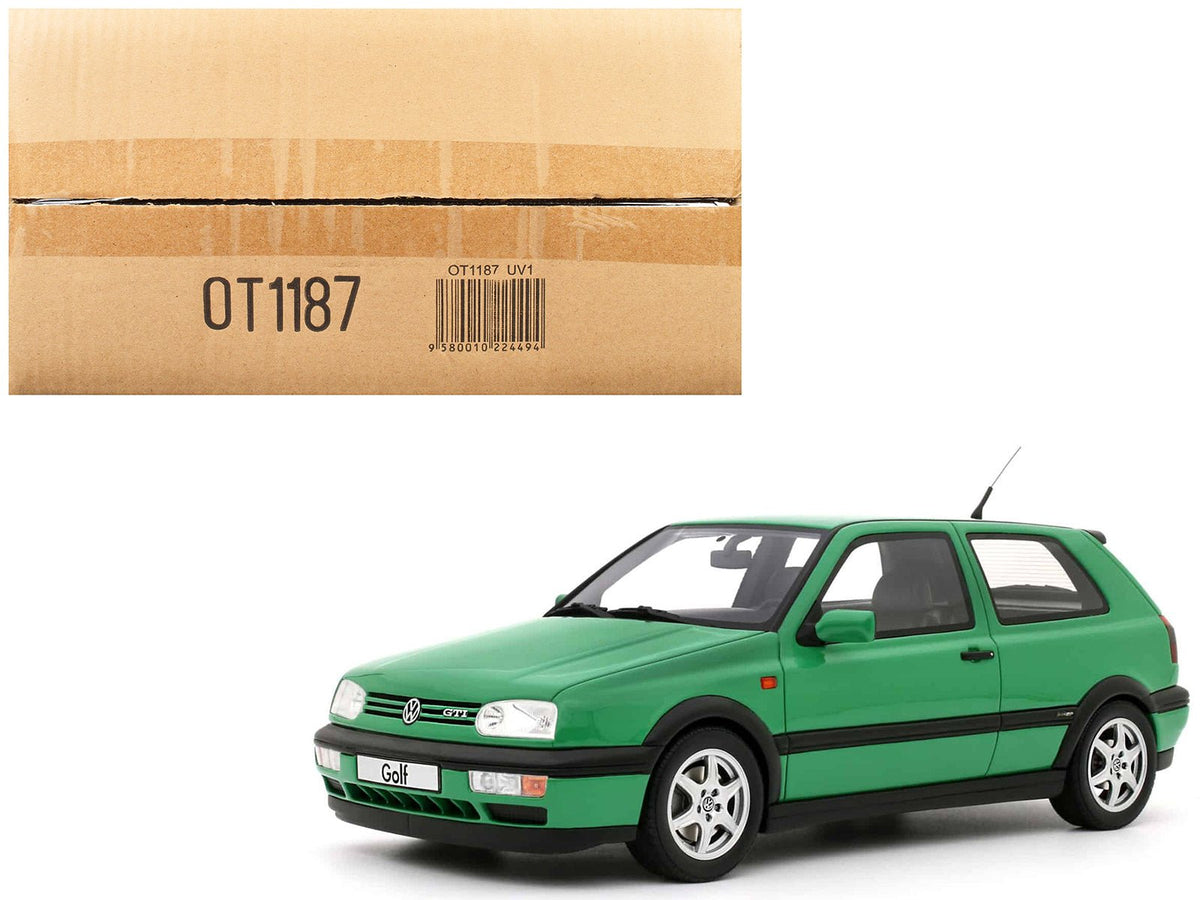 1995 Volkswagen Golf III GTI Salsa Green 1/18 Model Car by Otto Mobile-Otto Mobile-ModelCars.com