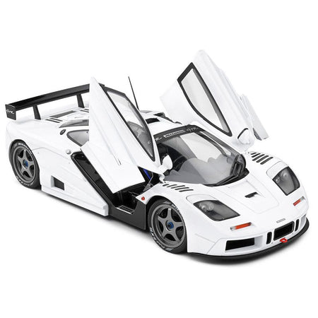 1996 McLaren F1 GTR Short Tail White 1/18 Diecast Model Car by Solido - Solido - ModelCars.com