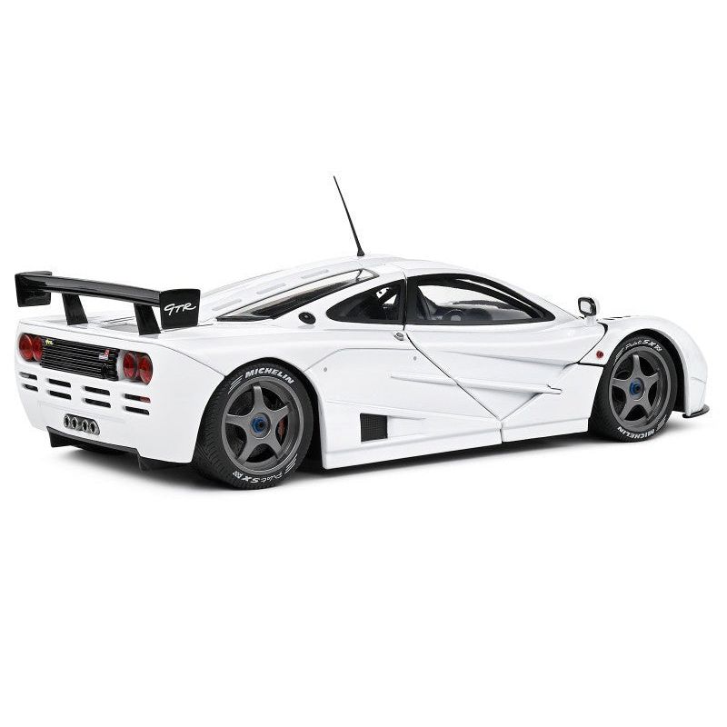 1996 McLaren F1 GTR Short Tail White 1/18 Diecast Model Car by Solido - Solido - ModelCars.com