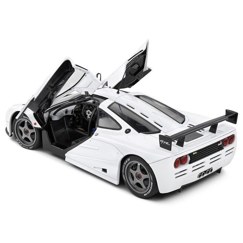 1996 McLaren F1 GTR Short Tail White 1/18 Diecast Model Car by Solido - Solido - ModelCars.com