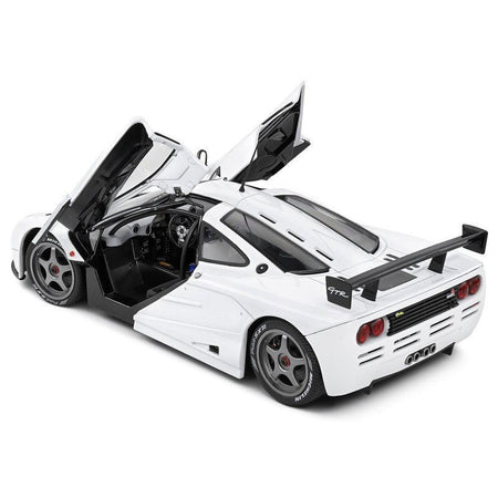 1996 McLaren F1 GTR Short Tail White 1/18 Diecast Model Car by Solido - Solido - ModelCars.com