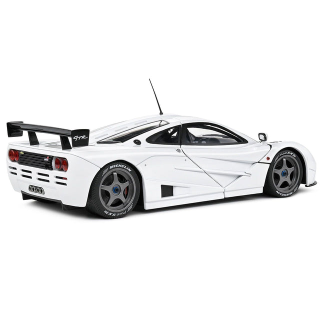1996 McLaren F1 GTR Short Tail White 1/18 Diecast Model Car by Solido - Solido - ModelCars.com