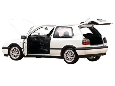 1996 Volkswagen Golf GTI Candy White "20 Years Anniversary Edition" 1/18 Diecast Model Car by Norev-Norev-ModelCars.com