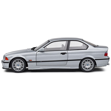1997 BMW E36 M3 Coupe Artic Silver Metallic 1/18 Diecast Model Car by Solido - Solido - ModelCars.com