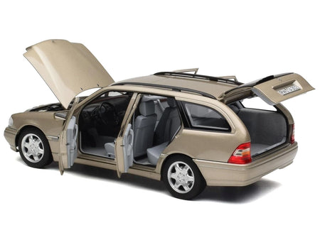 1997 Mercedes-Benz C-Class T-Model Smoke Silver Metallic 1/18 Diecast Model Car by Norev-Norev-ModelCars.com