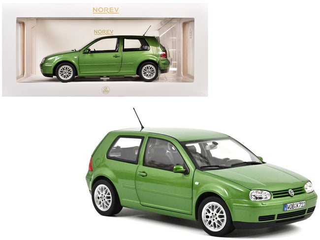 1998 Volkswagen Golf GTI Green Metallic 1/18 Diecast Model Car by Norev-Norev-ModelCars.com