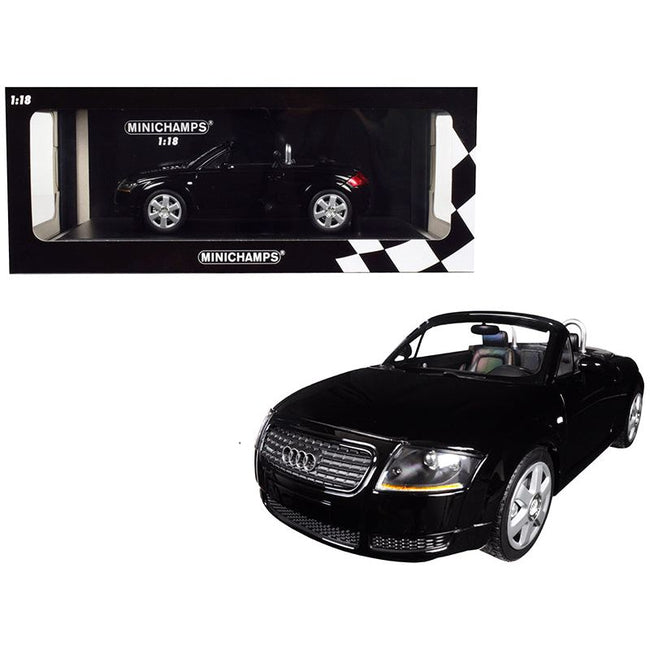 1999 Audi TT Roadster Black Limited Edition to 300 pieces Worldwide 1/18 Diecast Model Car by Minichamps - Minichamps - ModelCars.com