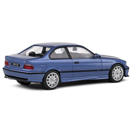 1999 BMW E36 M3 Coupe Estoril Blue Metallic 1/43 Diecast Model Car by Solido - Solido - ModelCars.com
