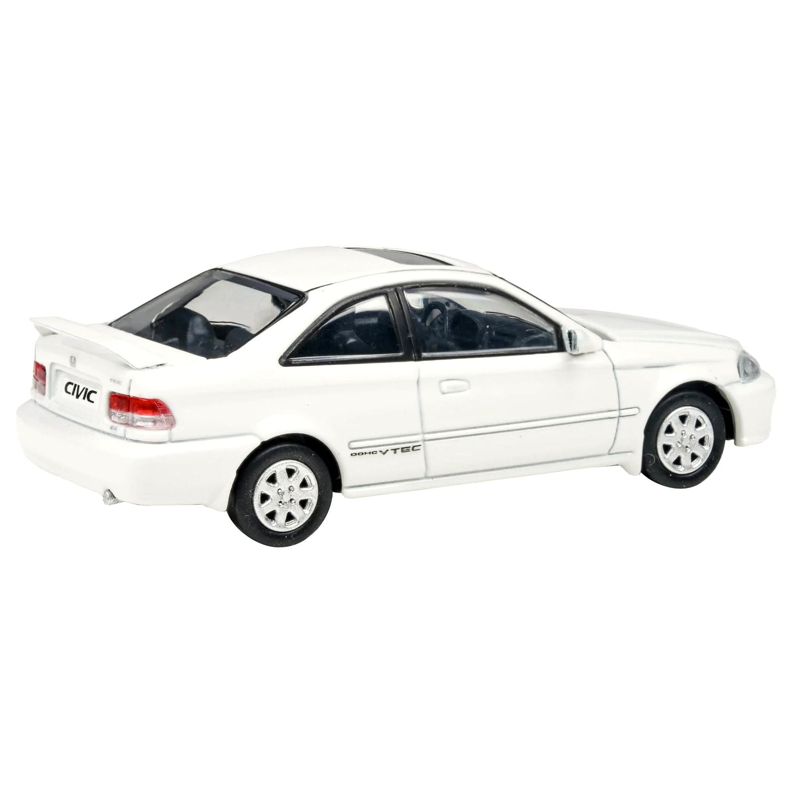 1999 Honda Civic Si EM1 Taffeta White with Sunroof 1/64 Diecast Model Car by Paragon Models - Paragon - ModelCars.com