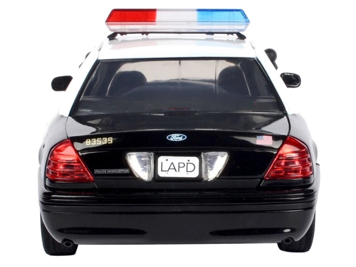 2001 Ford Crown Victoria Los Angeles Police Department LAPD Car 1/18 Diecast Car Model by Motormax-Motormax-ModelCars.com