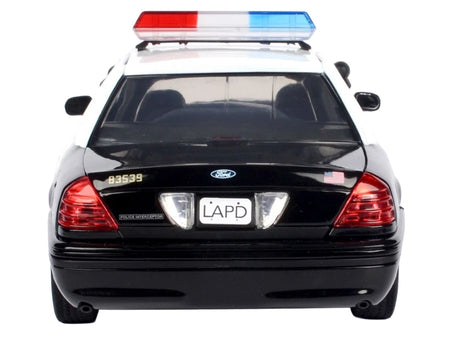 2001 Ford Crown Victoria Los Angeles Police Department LAPD Car 1/18 Diecast Car Model by Motormax-Motormax-ModelCars.com
